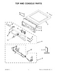 Diagram for 01 - Top And Console Parts