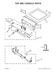 Diagram for 01 - Top And Console Parts