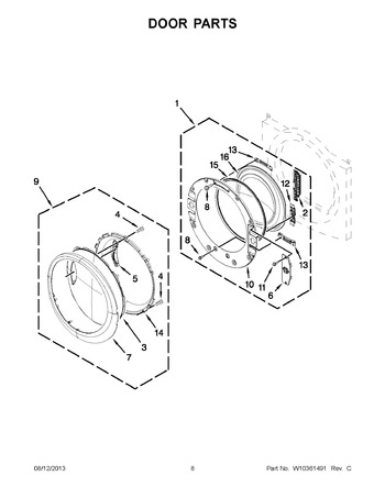 Diagram for YWED94HEXW0