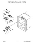 Diagram for 02 - Refrigerator Liner Parts