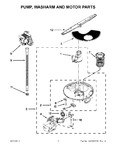 Diagram for 07 - Pump, Washarm And Motor Parts