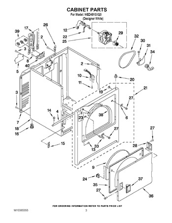 Diagram for WED4910XQ0