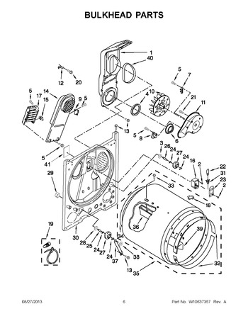 Diagram for YWED4850BW0