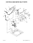 Diagram for 03 - Controls And Water Inlet Parts