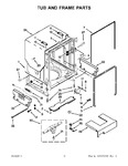 Diagram for 06 - Tub And Frame Parts