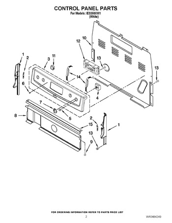 Diagram for IES350XW1