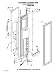 Diagram for 11 - Freezer Door Parts