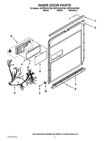 Diagram for WDT910SSYB0