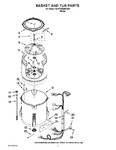 Diagram for 03 - Basket And Tub Parts