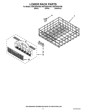 Diagram for WDF750SAYM0