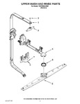 Diagram for 07 - Upper Wash And Rinse Parts