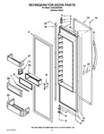 Diagram for 10 - Refrigerator Door Parts