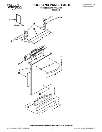 Diagram for 7WDT950SAYM0