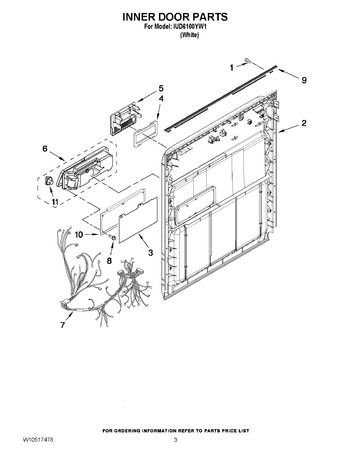 Diagram for IUD6100YW1