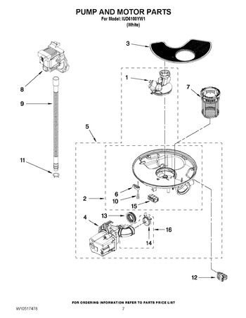 Diagram for IUD6100YW1