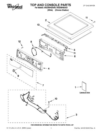 Diagram for WGD88HEAW0