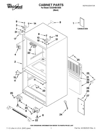 Diagram for GX2SHBXVB05