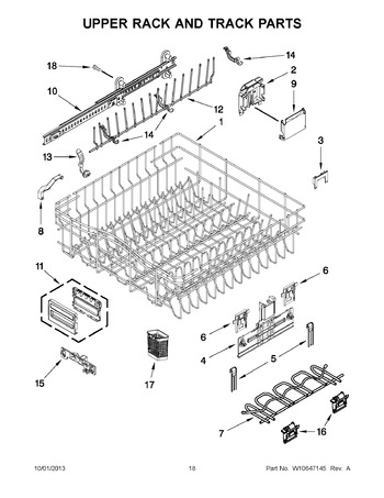 Diagram for KUDE70FXWH6