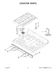 Diagram for 02 - Cooktop Parts