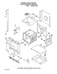 Diagram for 02 - Upper Oven Parts