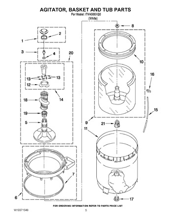 Diagram for ITW4300XQ0