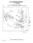 Diagram for 03 - 8318272 Burner Assembly