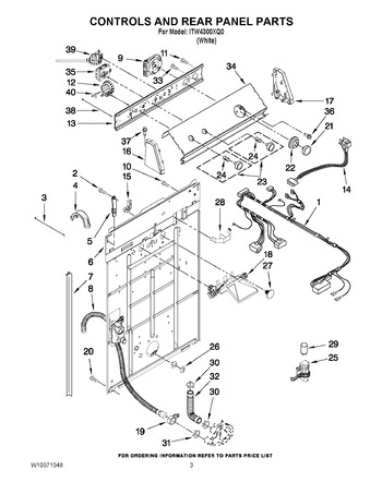 Diagram for ITW4300XQ0