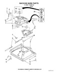 Diagram for 05 - Machine Base Parts