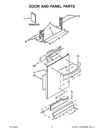 Diagram for WDT910SSYW3