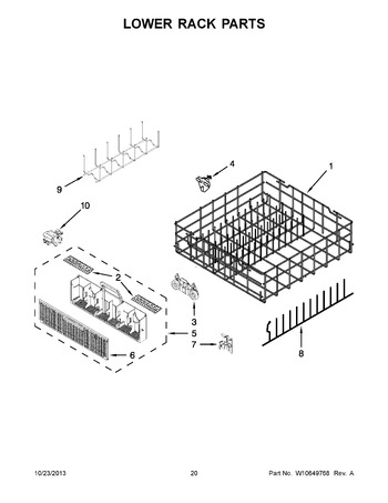 Diagram for WDF775SAYW3