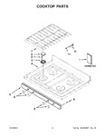 Diagram for 02 - Cooktop Parts