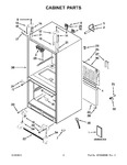 Diagram for 02 - Cabinet Parts