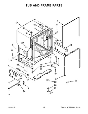 Diagram for KDFE454CSS1