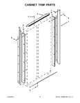 Diagram for 03 - Cabinet Trim Parts