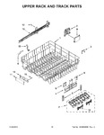 Diagram for 10 - Upper Rack And Track Parts