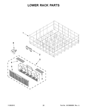 Diagram for WDF530PAYW7