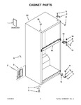 Diagram for 02 - Cabinet Parts