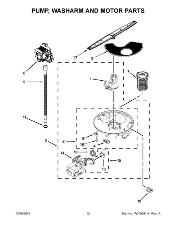 Diagram for WDF530PLYW7