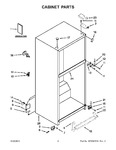 Diagram for 02 - Cabinet Parts