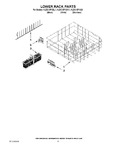 Diagram for 10 - Lower Rack Parts