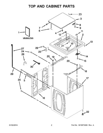 Diagram for CAW9244DW0