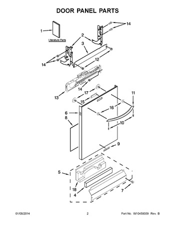 Diagram for KUDS30SXWH3