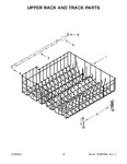 Diagram for 10 - Upper Rack And Track Parts