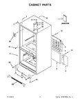 Diagram for 02 - Cabinet Parts