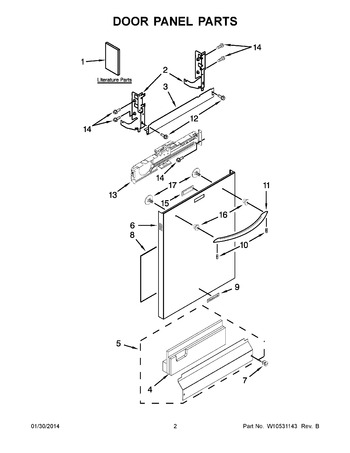 Diagram for KUDS30SXBL8