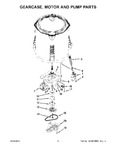 Diagram for 05 - Gearcase, Motor And Pump Parts