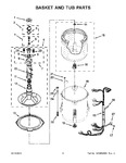 Diagram for 04 - Basket And Tub Parts