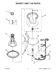 Diagram for 04 - Basket And Tub Parts