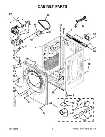 Diagram for WGD96HEAU0