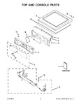 Diagram for 02 - Top And Console Parts